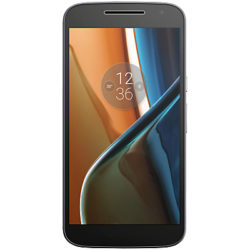Moto G4 Smartphone, Android, 5.5, 4G LTE, SIM Free, 16GB, Black Black